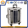 Grande valise à roulettes à cosmétiques Zebra avec LED et miroir (HB-3501)
